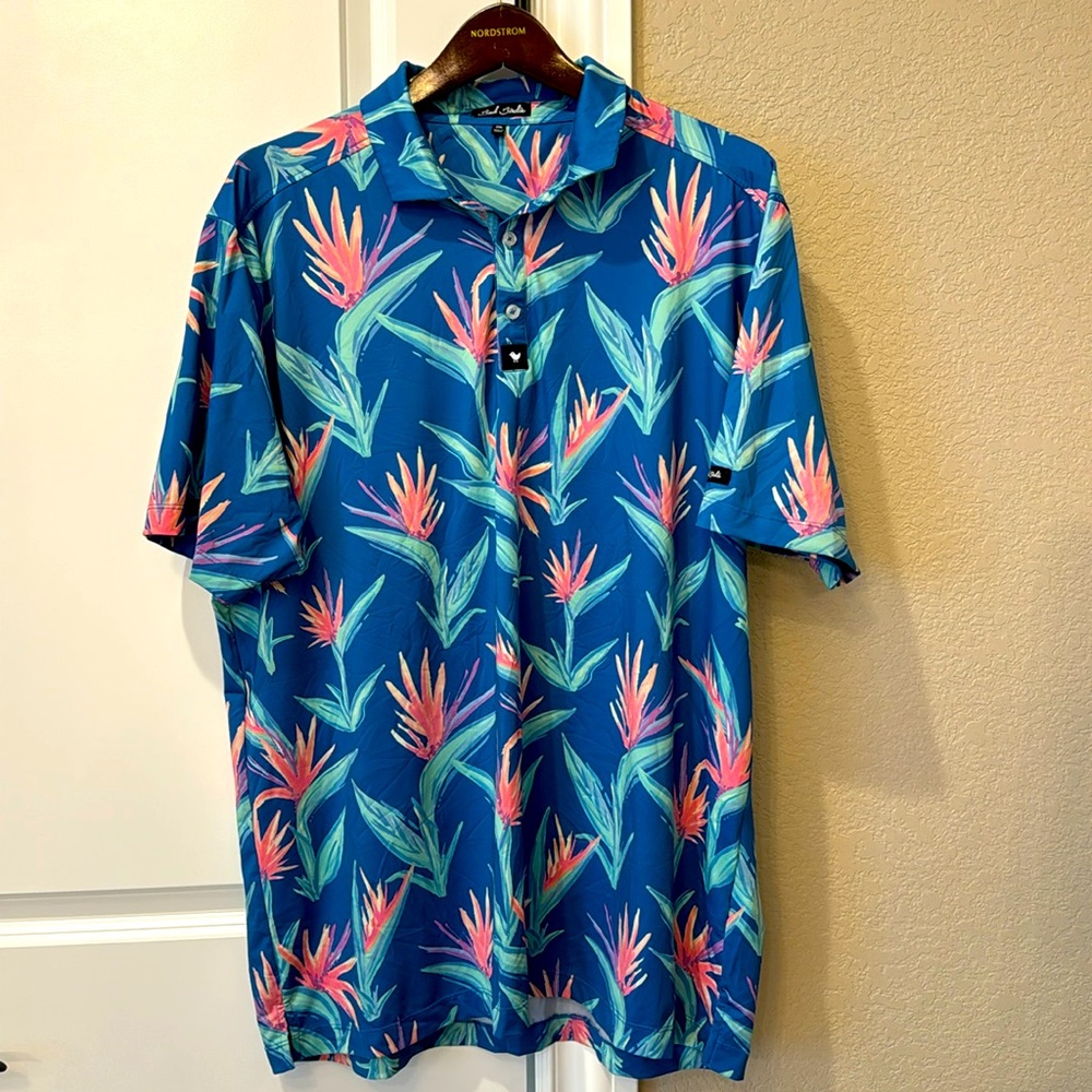 COPY - Bad Birdie Paradisio Polo 2XL